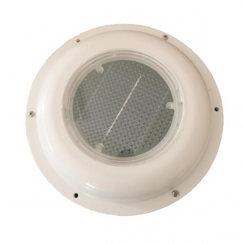 Solárny ventilátor PVC, 217x71mm