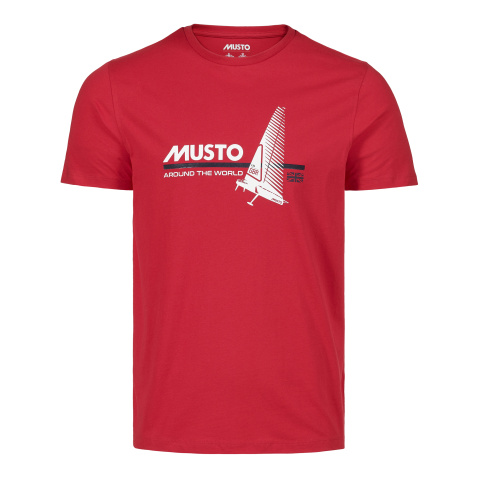 Triko MUSTO kr.r.Ocean born true red