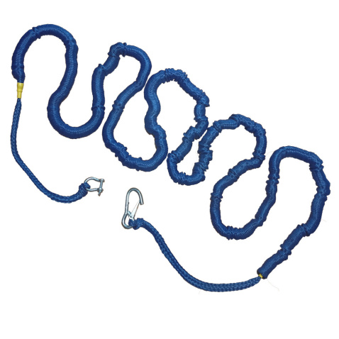 Kotevné lano 4,25 - 15m, modré pre lodě do 1800kg