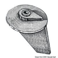 Anóda zinková Mercury, Mariner, Tohatsu do 50HP,  průměr 60mm, (853762)