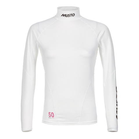 Triko Musto Champ Rashguard dámské dl.r. white