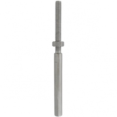 Terminál závitový 4mm, M6