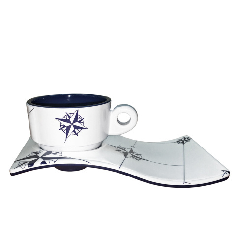 Šálka na espresso-ružica