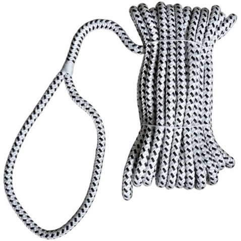 Laguna/Porto, záplet-oko, priem. 12 mm - dĺžka 15 m, black/white