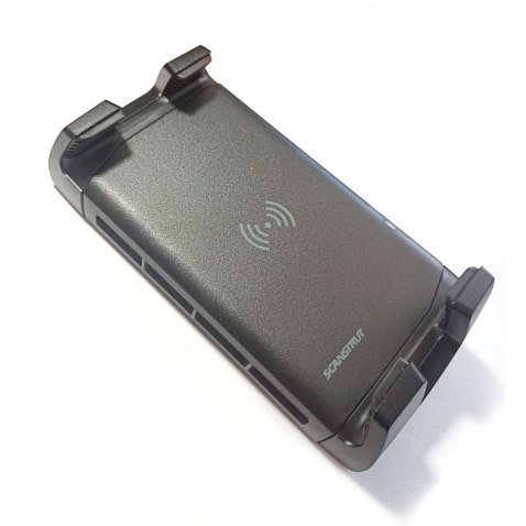 Držiak na mobilný telefon s vodotesnou bezdrátovou nabíjačkou