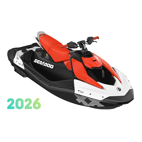 Skúter vodný Sea Doo Spark Trixx 90 For 3 Dragon Red/Bright White Skúter vodný Sea Doo Spark Trixx 90 For 3 Dragon Red/Bright White