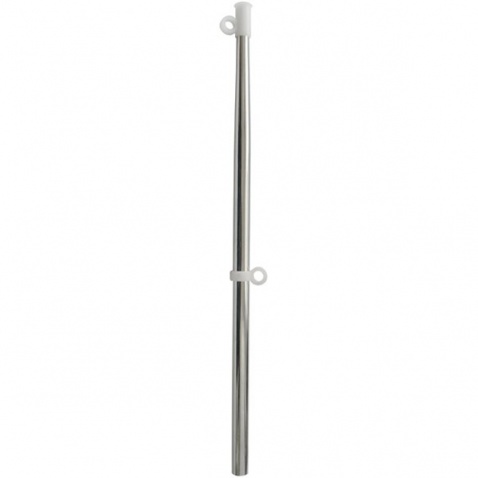 Stĺpik na vlajku, nerez - dĺžka 40 cm, priemer 14 mm