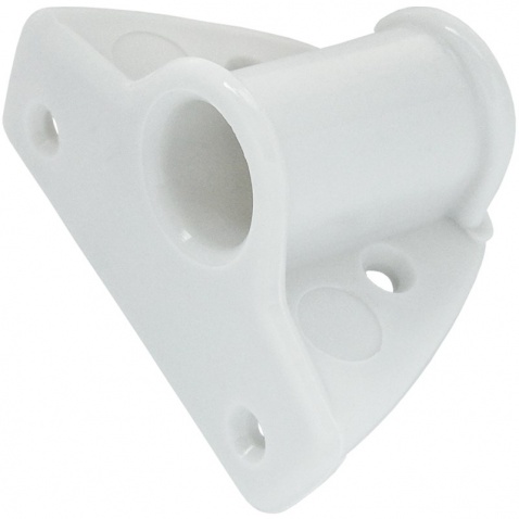 Držiak havleniek PVC biely,priem.19mm,v.44mm