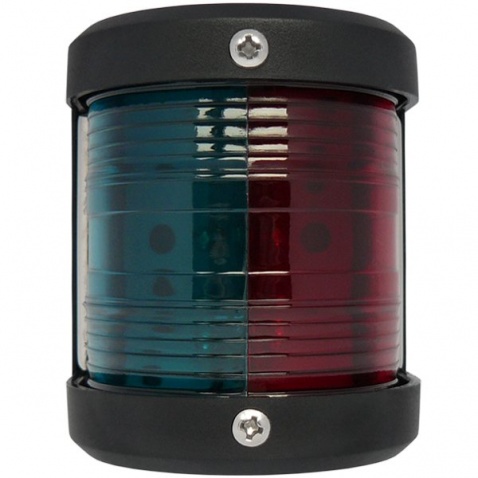 Svetlo pozičné, zelené/červené, LED 112,5° 75x55mm