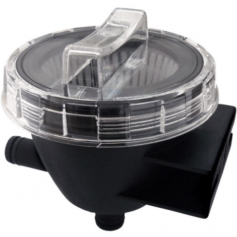 Filter vodný k stabilnému motoru, chladiaci - na hadicu priem. 25 mm, rozmery 168 x 178 mm