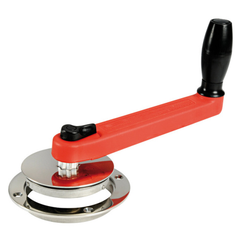 Inspekčné veko nerez - 120x185mm (otvor na kluku k vinčně)