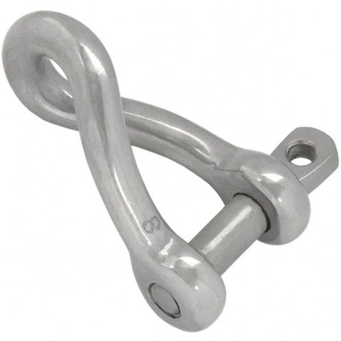 Šekel kovaný, twist,priem.čapu 4mm,vnút.pr.9x29mm - varianta 1