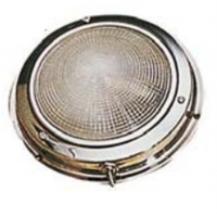 Svetlo kajutové,strieborné, priem. 17cm