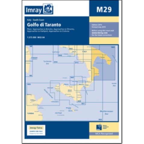 Mapa M29 Golfo di Taranto