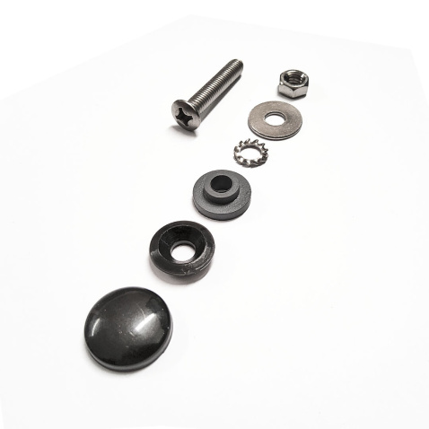 Montážný set medzi konzolou riadenie a plexi