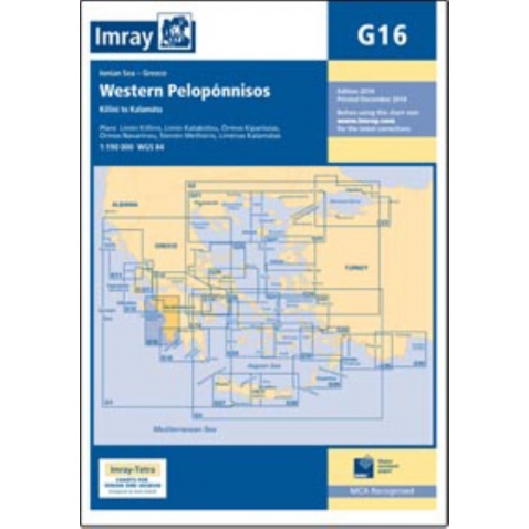 Mapa Western Peloponnisos