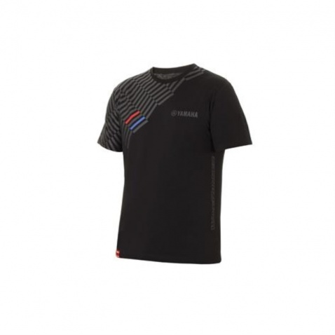 Triko Yamaha, krátky rukáv, black